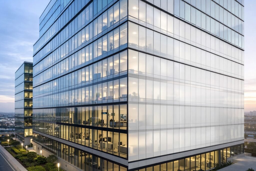 Commercial Smart Glass Services for Large Buildings