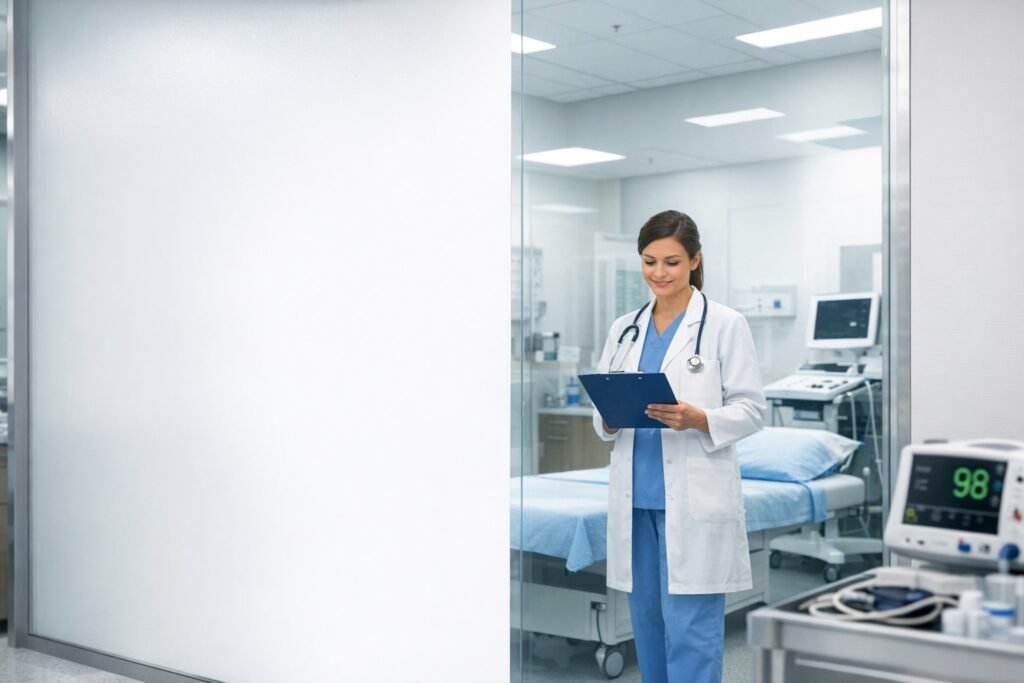 Switchable Glass in Healthcare