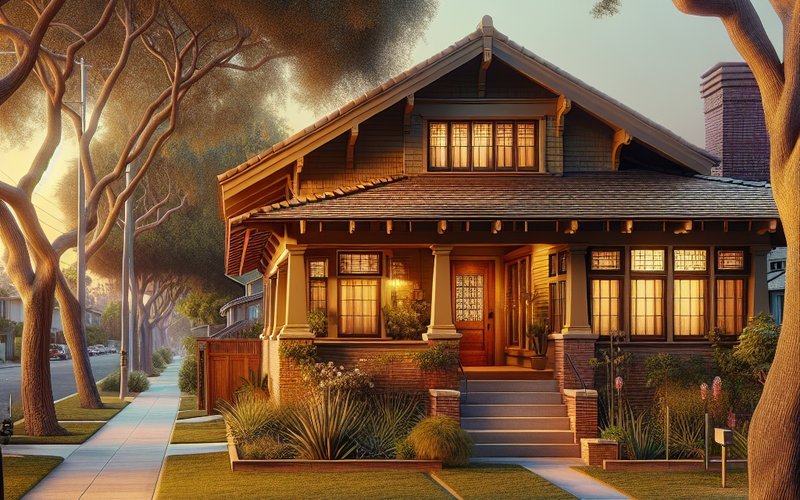 Los Angeles historic district home in an HPOZ zone where smart glass installation permits face additional review